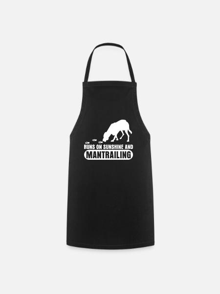 Mantrailing - Cooking Apron - black