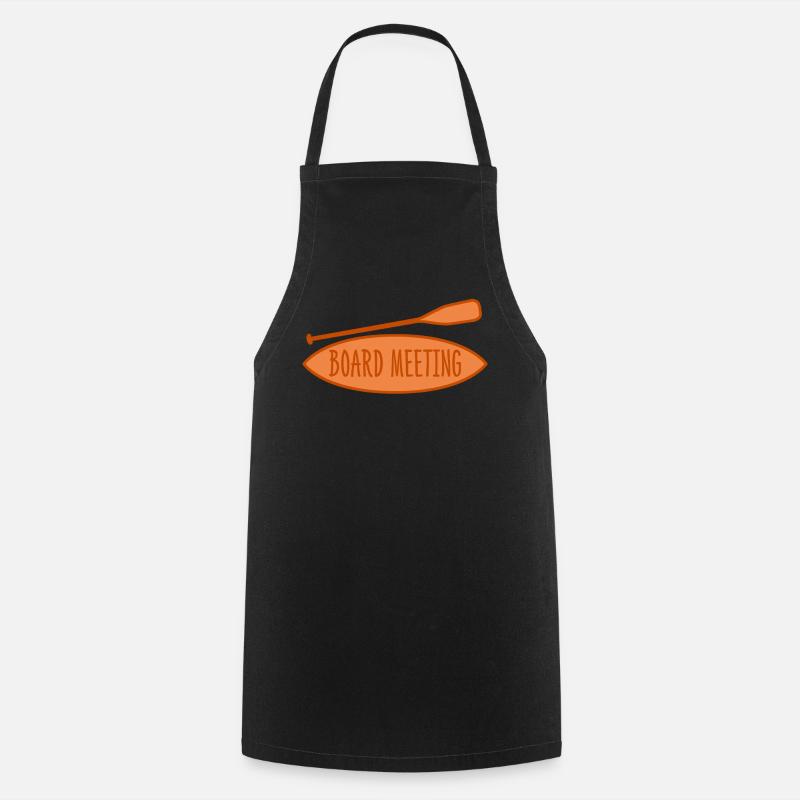 Réunion du conseil d’administration du SUP stand up paddle - Tablier de cuisine - noir