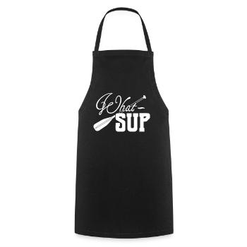 SUP-Board Joke Stand up Paddling - Kochschürze - Schwarz - Vorne - AI Model Male 185 dark (185cm)
