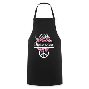 Face Mask Skin Care Sunscreen Serum - Cooking Apron - black - Front - AI Model Male 185 dark (185cm)