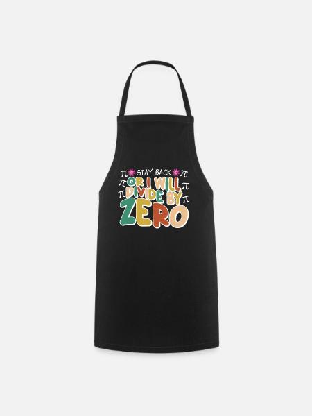 Mathématiques Professeur de mathématiques Mathématiques - Tablier de cuisine - noir