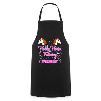 Hobby Horse Riding Hobbyhorse - Cooking Apron - black - Front - AI Model Male 185 dark (185cm)