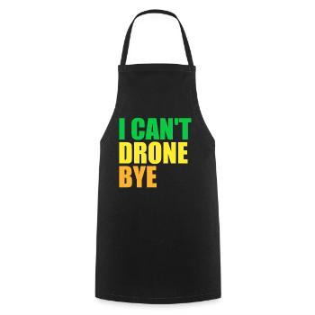 FPV Drone Pilote Drones Quadricoptère - Tablier de cuisine - noir - Devant - AI Model Male 185 dark (185cm)