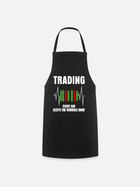 Capitalism Stocks Trader - Kochschürze - Schwarz