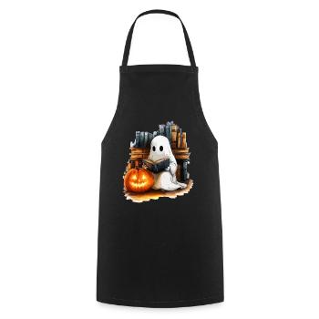 Cadeau d’Halloween Femmes Hommes Enfants Décoration - Tablier de cuisine - noir - Devant - AI Model Male 185 dark (185cm)
