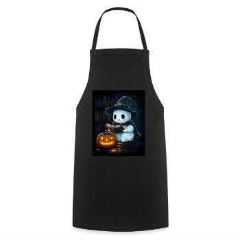 Cadeau d’Halloween Femmes Hommes Enfants Décoration - Tablier de cuisine - noir - Devant - AI Model Male 185 dark (185cm)