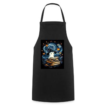 Cadeau d’Halloween Femmes Hommes Enfants Décoration - Tablier de cuisine - noir - Devant - AI Model Male 185 dark (185cm)