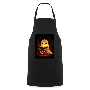 Cadeau d’Halloween Femmes Hommes Enfants Décoration - Tablier de cuisine - noir - Devant - AI Model Male 185 dark (185cm)