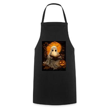 Cadeau d’Halloween Femmes Hommes Enfants Décoration - Tablier de cuisine - noir - Devant - AI Model Male 185 dark (185cm)
