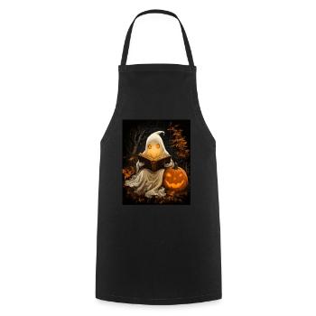 Cadeau d’Halloween Femmes Hommes Enfants Décoration - Tablier de cuisine - noir - Devant - AI Model Male 185 dark (185cm)