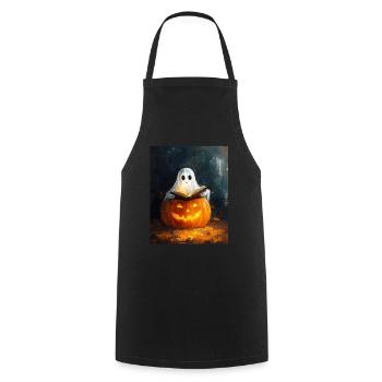 Cadeau d’Halloween Femmes Hommes Enfants Décoration - Tablier de cuisine - noir - Devant - AI Model Male 185 dark (185cm)
