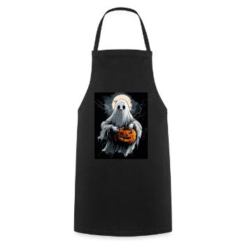 Cadeau d’Halloween Femmes Hommes Enfants Décoration - Tablier de cuisine - noir - Devant - AI Model Male 185 dark (185cm)