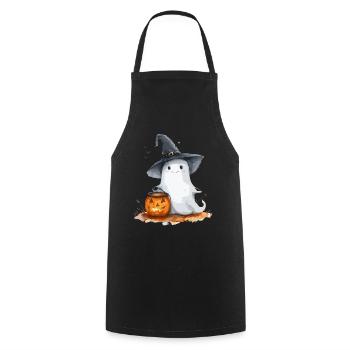 Cadeau d’Halloween Femmes Hommes Enfants Décoration - Tablier de cuisine - noir - Devant - AI Model Male 185 dark (185cm)