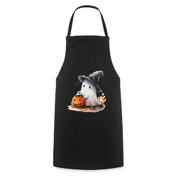 Cadeau d’Halloween Femmes Hommes Enfants Décoration - Tablier de cuisine - noir - Devant - AI Model Male 185 dark (185cm)
