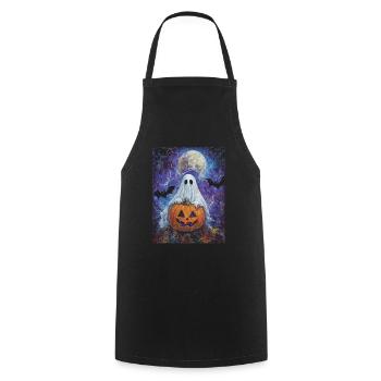 Cadeau d’Halloween Femmes Hommes Enfants Décoration - Tablier de cuisine - noir - Devant - AI Model Male 185 dark (185cm)