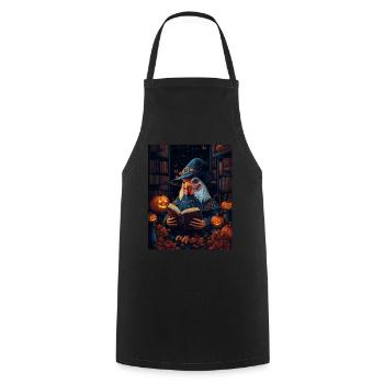 Cadeau d’Halloween Femmes Coq Hommes Enfants Décoration - Tablier de cuisine - noir - Devant - AI Model Male 185 dark (185cm)