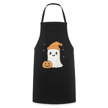 Halloween Geschenk Frauen Geist Männer Kinder Deko - Tablier de cuisine - noir - Devant - AI Model Male 185 dark (185cm)