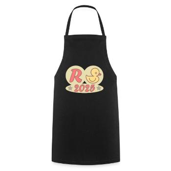 Duck Pension 2025 Pension Retirement Grandpa Grandma Pensioner - Cooking Apron - black - Front - AI Model Male 185 dark (185cm)