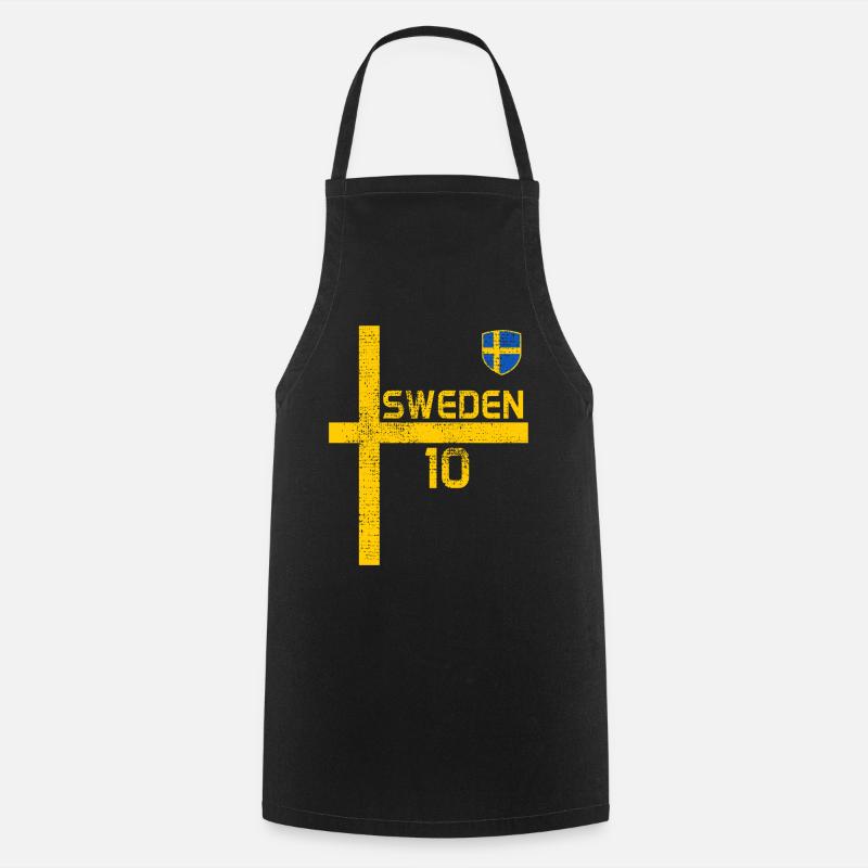 Schweden - Kochschürze - Schwarz