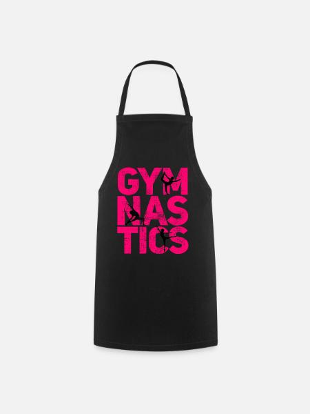 gymnastique - Tablier de cuisine - noir