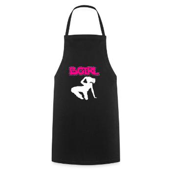Breakdance Bboying Gift I Breakdancing - Cooking Apron - black - Front - AI Model Male 185 dark (185cm)