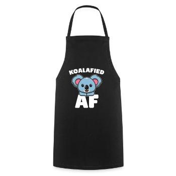 Koala Koala Bear - Cooking Apron - black - Front - AI Model Male 185 dark (185cm)