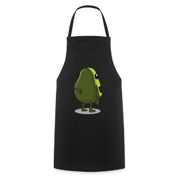 Looked in Avocado Looked in - Cooking Apron - black - Front - AI Model Male 185 dark (185cm)