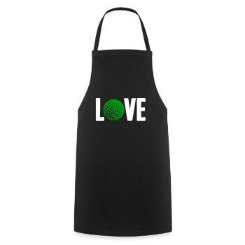 Golf Golfer Golfer Golfer Golf Course - Cooking Apron - black - Front - AI Model Male 185 dark (185cm)