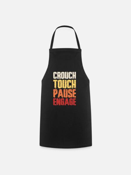 Rugby - Cooking Apron - black