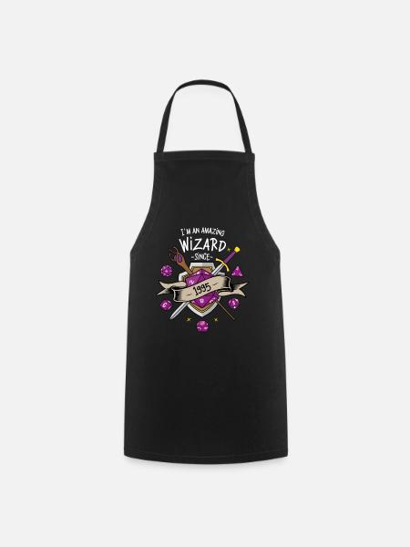 I'm an amazing wizard since 1995 - Tablier de cuisine - noir