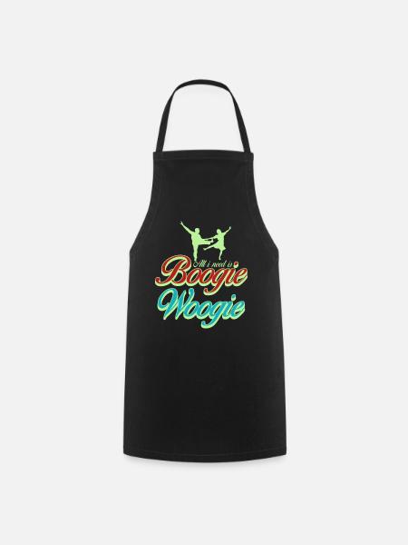 Boogie Woogie Danseur Boogie-Woogie - Tablier de cuisine - noir