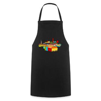 Vienne Building Architecture Vienne - Tablier de cuisine - noir - Devant - AI Model Male 185 dark (185cm)