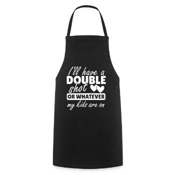 Mom Mother's Day Mom Women Gift - Cooking Apron - black - Front - AI Model Male 185 dark (185cm)