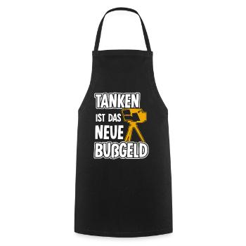 Hubraum Tuner Bußgeld Motorsport Tuning - Kochschürze - Schwarz - Vorne - AI Model Male 185 dark (185cm)