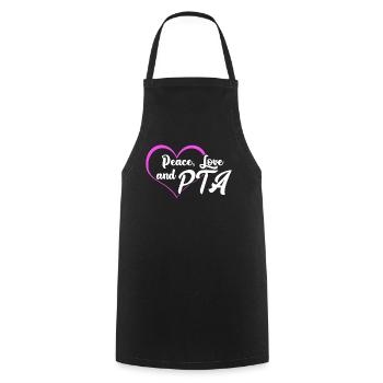 PTA Pharmazie Witz Apotheke - Kochschürze - Schwarz - Vorne - AI Model Male 185 dark (185cm)