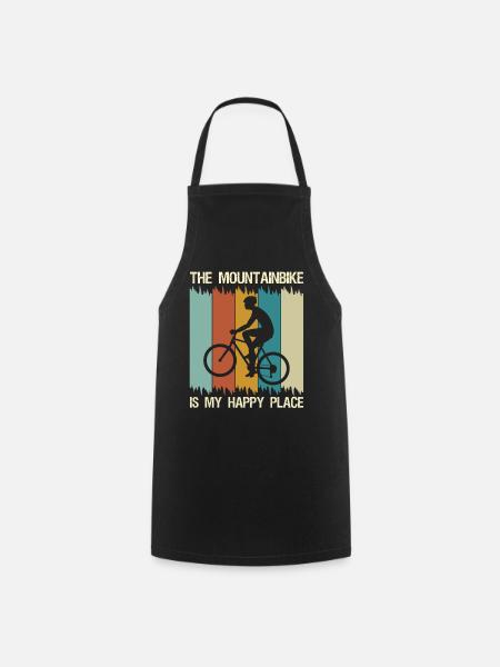 Mountain biking Mountain biking - Cooking Apron - black