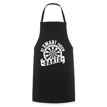 Darts Darts Player Darts Darts - Cooking Apron - black - Front - AI Model Male 185 dark (185cm)