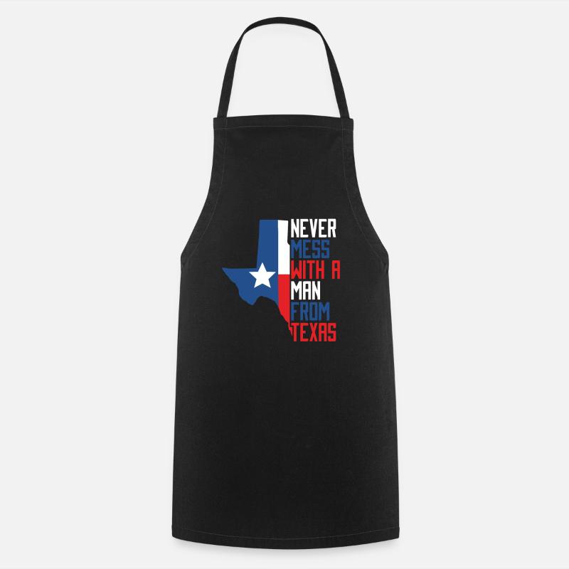 Texas State Texaner Texas - Kochschürze - Schwarz