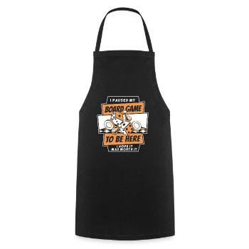 Board Game Board Games Board Games - Cooking Apron - black - Front - AI Model Male 185 dark (185cm)