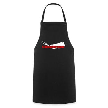 Butcher Carnivore Meat Grilling - Cooking Apron - black - Front - AI Model Male 185 dark (185cm)