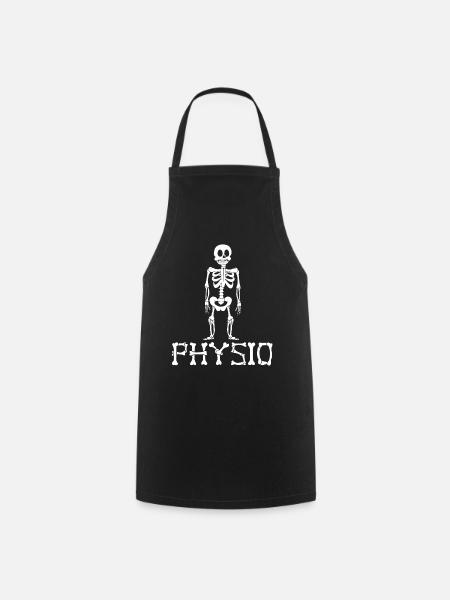 Physiothérapeute Squelette Physiothérapeute - Tablier de cuisine - noir
