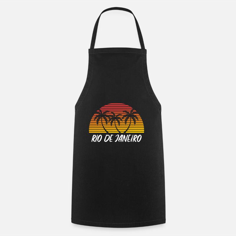 Rio de Janeiro - Cooking Apron - black