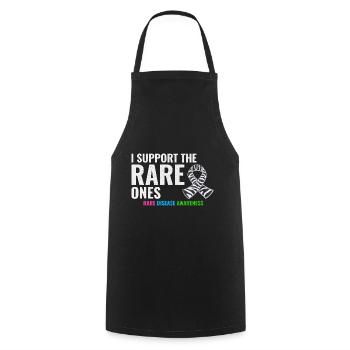 Rare Disease Support Empowering Awareness - Cooking Apron - black - Front - AI Model Male 185 dark (185cm)