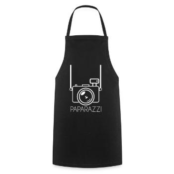 Paparazzi Paparazzi - Kochschürze - Schwarz - Vorne - AI Model Male 185 dark (185cm)