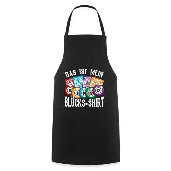 Das Ist Mein Bingo Glücks Shirt - Kochschürze - Schwarz - Vorne - AI Model Male 185 dark (185cm)