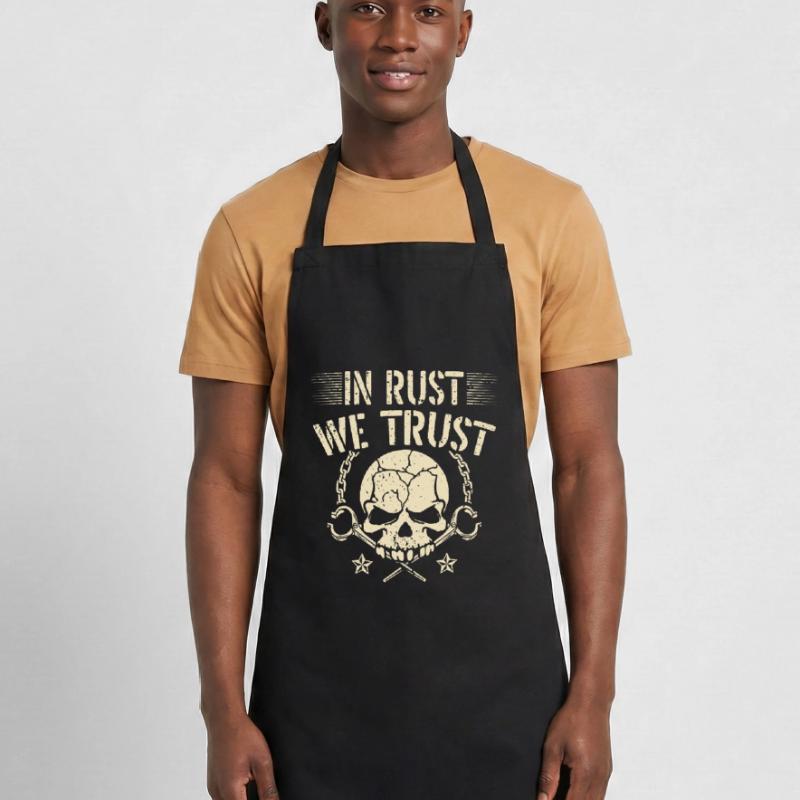 Chez Rust, nous comptons sur Blacksmith Bladesmith Tablier de cuisine