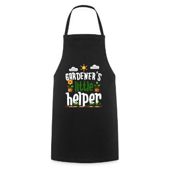 Assistante du jardinier | | d’anniversaire de la maternelle Enfants - Tablier de cuisine - noir - Devant - AI Model Male 185 dark (185cm)