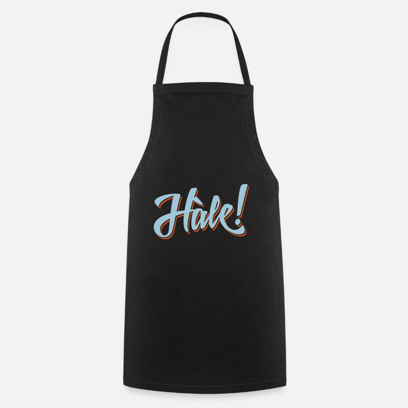 Hale! - Cooking Apron - black