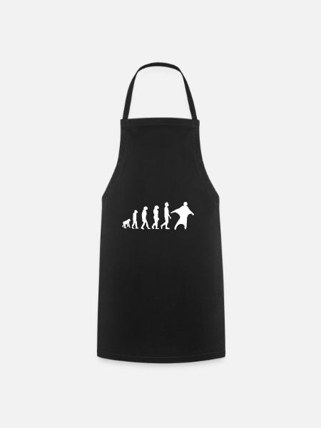 évolution wing suit - Tablier de cuisine - noir
