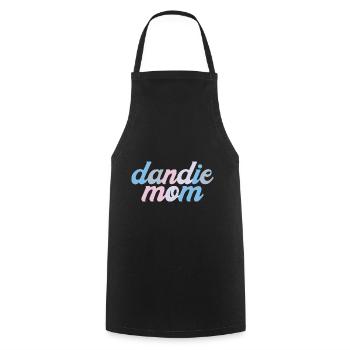 Dandie Dinmont Terrier Maman Maman Maman maîtresse pour elle - Tablier de cuisine - noir - Devant - AI Model Male 185 dark (185cm)